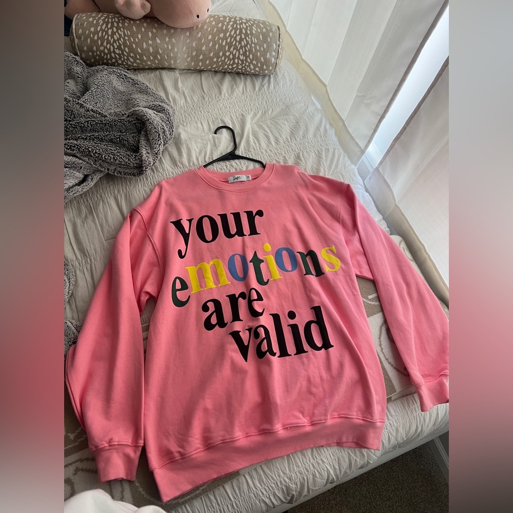 The MayFair Group Pink Crewneck